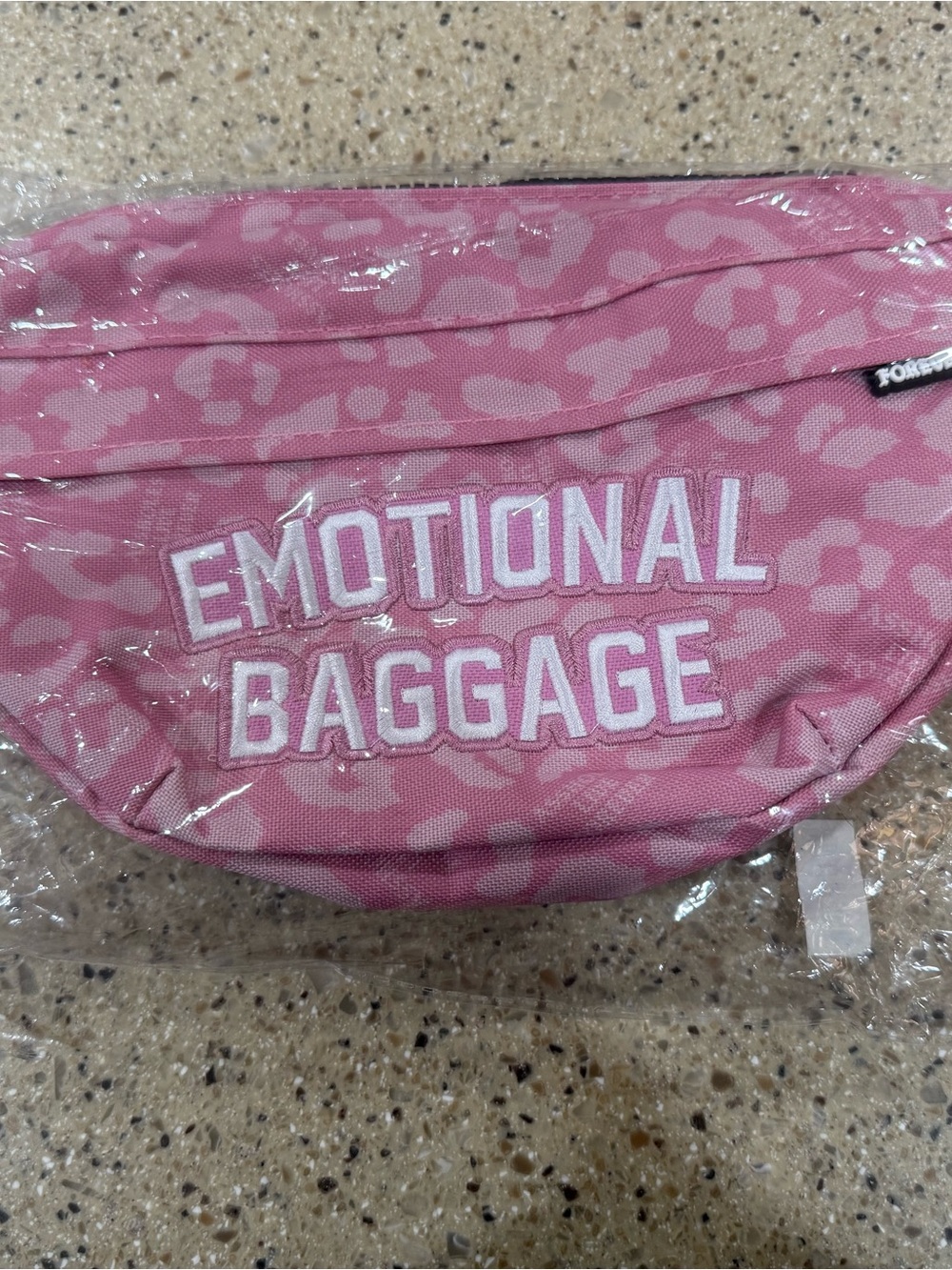 ALF Pink 'Emotional Baggage' Waist Bag - Trendy Women's Clothing Crossbody
